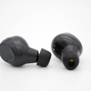Dekoni Audio True Wireless Bulletz Moldable Memory Foam Isolation Wireless Earbud Tips, Black, Single Pair (Small) 1192256-scaled Accessories Digital DJ Gear