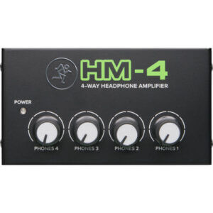 Mackie HM-4 4-Way Headphone Amplifier 1144461 Brands Digital DJ Gear