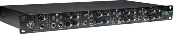 Mackie HM-400 4-Channel Rack Mountable 7 Segment LED Display Headphone Amplifier 1146573 Brands Digital DJ Gear