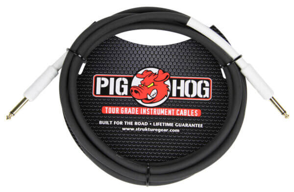 Pig Hog PH10 10′ 1/4″ to 1/4″ High Performance 8mm Instrument Cable 1169940 Accessories Digital DJ Gear