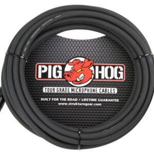 Pig Hog PHM20 20′ High Performance 8mm 3-Pin XLR Microphone Cable 198470 Accessories Digital DJ Gear