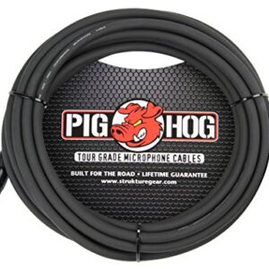 Pig Hog 15′ High Performance Tour Grade 8mm XLR Microphone Cable 211426 Accessories Digital DJ Gear