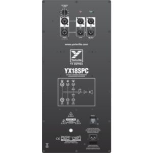 Yorkville YX18SPC YX Series 18″ Powered Loudspeaker 1263726 Live Sound Digital DJ Gear