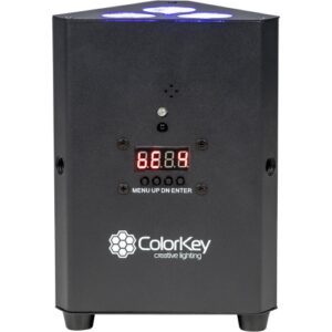 ColorKey CKU-2060 TrussPar QUAD 3 GO Battery Powered Tri-Par Truss Warming Fixture 1264477 Brands Digital DJ Gear