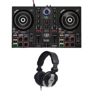 Hercules DJ Control Inpulse 200 DJ Controller with MH110 Studio Headphones 1192479 DJ Gear Digital DJ Gear