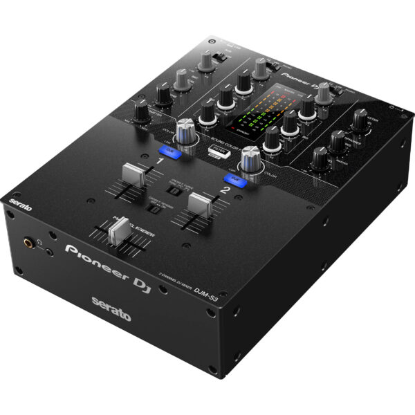 Pioneer DJ DJM-S3 Professional 2-Channel Serato DJ Mixer w/ Magvel Crossfader 1305710 DJ Gear Digital DJ Gear