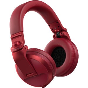 Pioneer DJ HDJ-X5BT-R Over Ear DJ Headphones w/ Bluetooth Wireless Technology Red 1305724 Accessories Digital DJ Gear