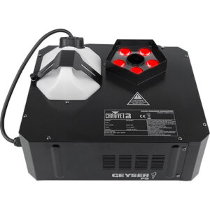 Chauvet GEYSERP5 RGBA+UV LED Pyrotechnic-Like Effect Fog Machine 1264957 Brands Digital DJ Gear