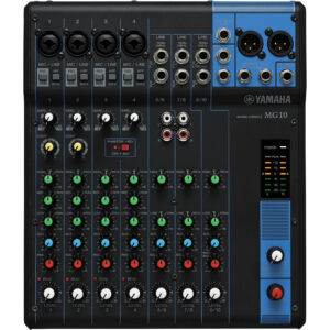 Yamaha MG10 10-input Stereo Mixer 1306583 Live Sound Digital DJ Gear