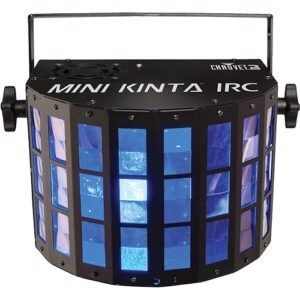 Chauvet DJ Mini Kinta IRC Compact Wireless DMX LED Derby DJ Effect Light 1308102 Lighting Digital DJ Gear