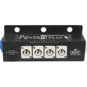 Chauvet PowerStream 4 -Splitter for powerCON connections 1308118 Brands Digital DJ Gear