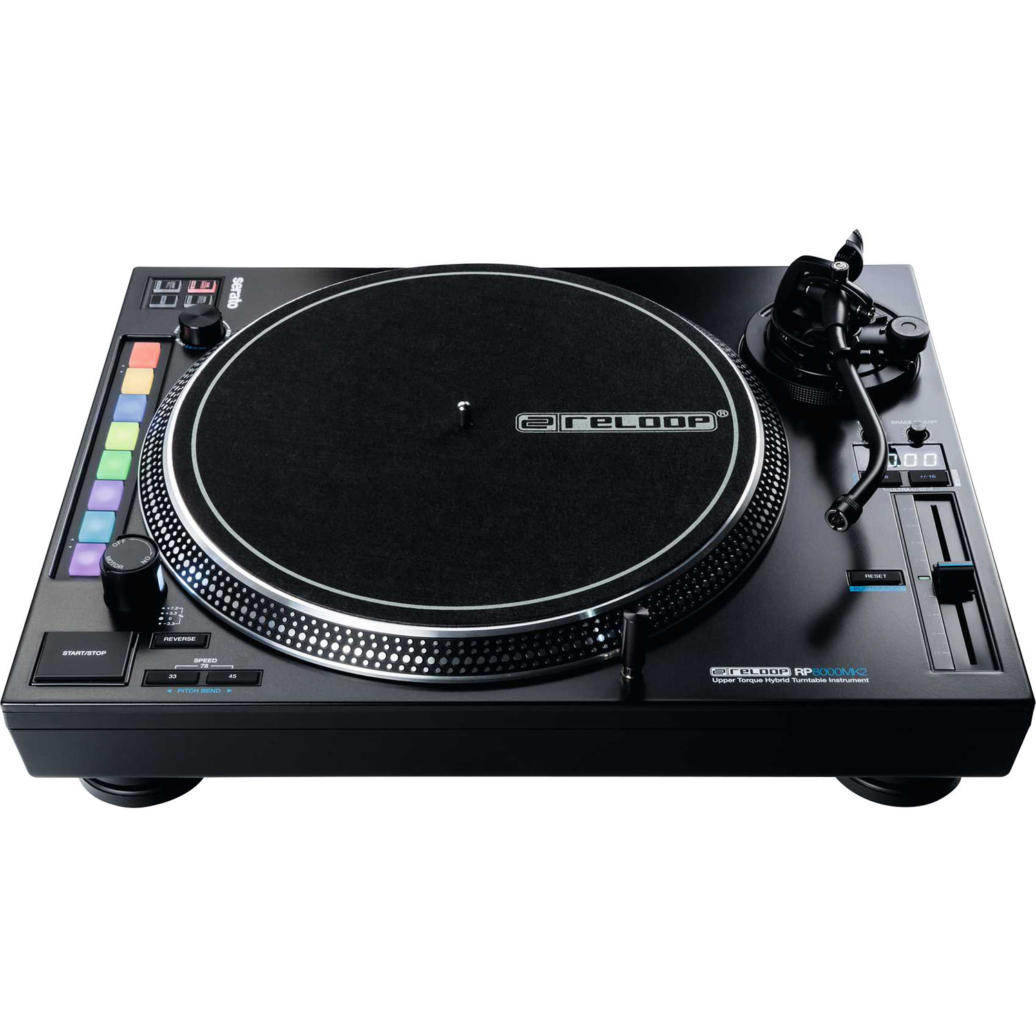 Reloop RP8000 Mk2 Serato DJ Pro Hybrid Turntable Overview & Demo with Super  DJ Rich Steele! 