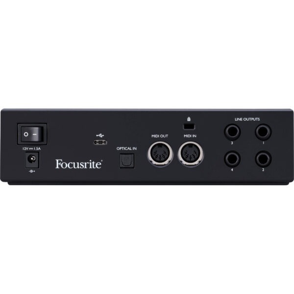 Focusrite Clarett+ 2Pre Desktop 10×4 USB Type-C Audio/MIDI Interface 1308841 Recording Digital DJ Gear