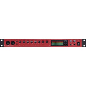 Focusrite Clarett+ 8Pre Rackmount 18×20 USB Type-C Audio/MIDI Interface 1308848 Recording Digital DJ Gear