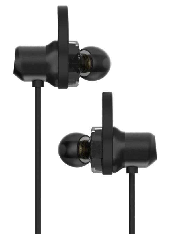 Force Audio Twin – Dual Driver Bluetooth Sport Headphone with Dekoni Audio Ear Tips 1165316 Accessories Digital DJ Gear