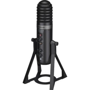 Yamaha AG01 Live Streaming USB Microphone (Black) 1312361 Recording Digital DJ Gear