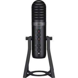 Yamaha AG01 Live Streaming USB Microphone (Black) 1312362 Recording Digital DJ Gear