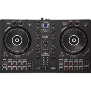 Hercules DJ Control Inpulse 300 DJ Controller w/ Built-in Soundcard and IMA 1154671 DJ Gear Digital DJ Gear
