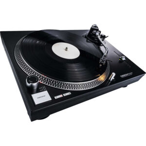 Reloop SPiN Portable Turntable System with Scratch Vinyl