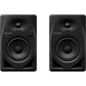 Pioneer DJ DM-40D-BT 4″ Two-Way Active Desktop Monitor System with Bluetooth Pair 1314710 Recording Digital DJ Gear