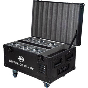 American DJ Mirage Q6 PAK with Charging Case (6-Pack) 1315367 Lighting Digital DJ Gear