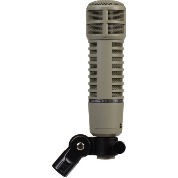 Electro-Voice RE20 Broadcast Announcer Microphone with Variable-D Fawn Beige 1316950 Live Sound Digital DJ Gear