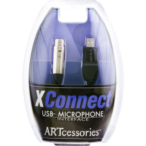 ART XConnect USB Windows/Mac Microphone Cable Microphone 16-bit Plug and Play 1170295 Accessories Digital DJ Gear