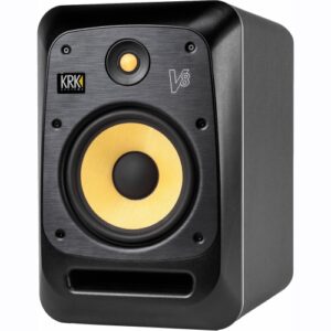 KRK V8S4 V Series – 230W 8″ Powered Reference Monitor (Single) 1178910 Recording Digital DJ Gear