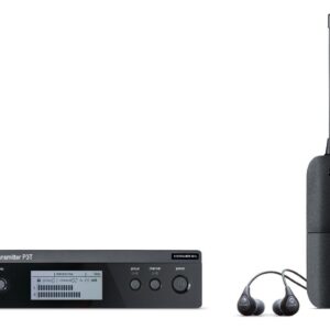 Shure PSM 300 P3TR112GR-J13 Stereo Personal Monitor System with IEM 195753 Live Sound Digital DJ Gear