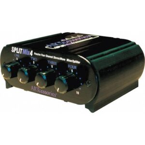 ART SPLITMix4 4-Channel Passive Splitter/Mixer for Live Sound Applications 212055 Live Sound Digital DJ Gear