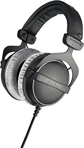 Beyerdynamic DT 770 PRO 80 Ohm Professional Quality Closed Studio Headphone 1137575 Accessories Digital DJ Gear