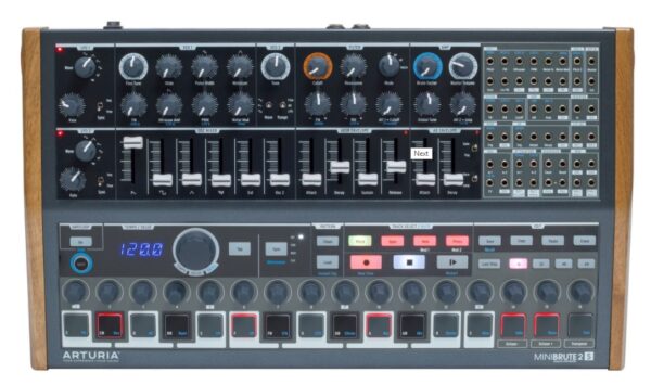 Arturia MiniBrute 2S Semi-modular Beatstep Style Analog Sequencing Synthesizer 1143447 Recording Digital DJ Gear