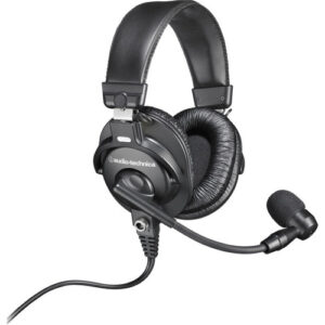 Audio-Technica BPHS1-XF4 Communications Headset for Intercoms with Cardioid Mic 1144504 Accessories Digital DJ Gear