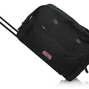 Gator Cases GPA-712LG Rolling Speaker Bag for Large Format 12″ Loudspeakers 1145637 Cases Digital DJ Gear