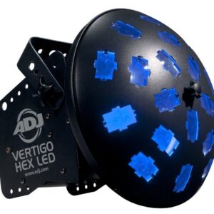American DJ Vertigo HEX LED RGBCAW LED Effect Light 1170280 Lighting Digital DJ Gear
