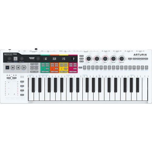 Arturia KeyStep Pro Keyboard with Advanced Sequencer and Arpeggiator 1201044 Recording Digital DJ Gear