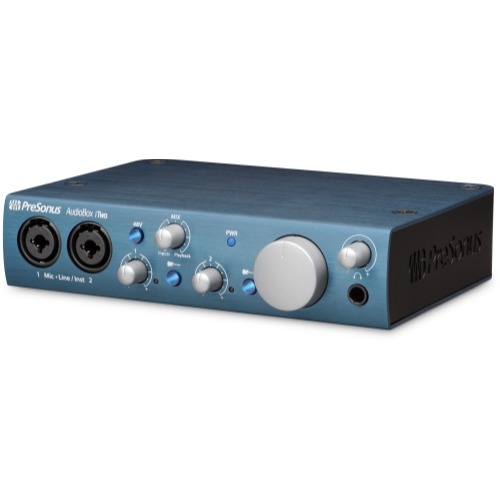 PreSonus AudioBox iTwo 2×2 USB/iPad Audio Interface 1222973 Recording Digital DJ Gear