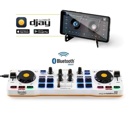 Hercules DJCONTROL-MIX DJ Controller for Smartphones & Tablets 1264662 DJ Gear Digital DJ Gear