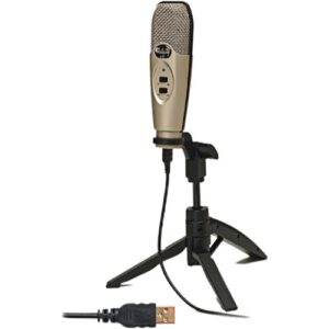 CAD U37 USB Studio Condenser Recording Microphone w/ -10dB Pad Switch 1179279 Black Friday Digital DJ Gear