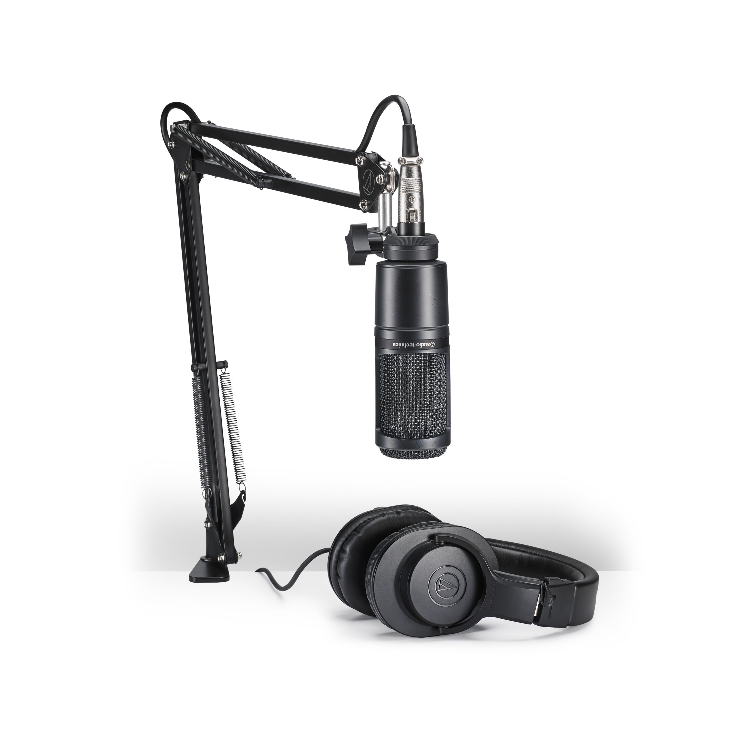 Audio-Technica AT2020 Studio Microphone Pack with ATH-M20x, Boom & XLR Cable 1188665-scaled Black Friday Digital DJ Gear