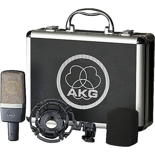 AKG C214 Large-Diaphragm Cardioid Condenser Microphone 1334560 Black Friday Digital DJ Gear
