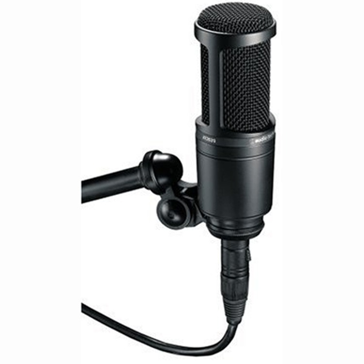 Audio-Technica AT2020 Cardioid Condenser Studio Microphone 215134 Black Friday Digital DJ Gear