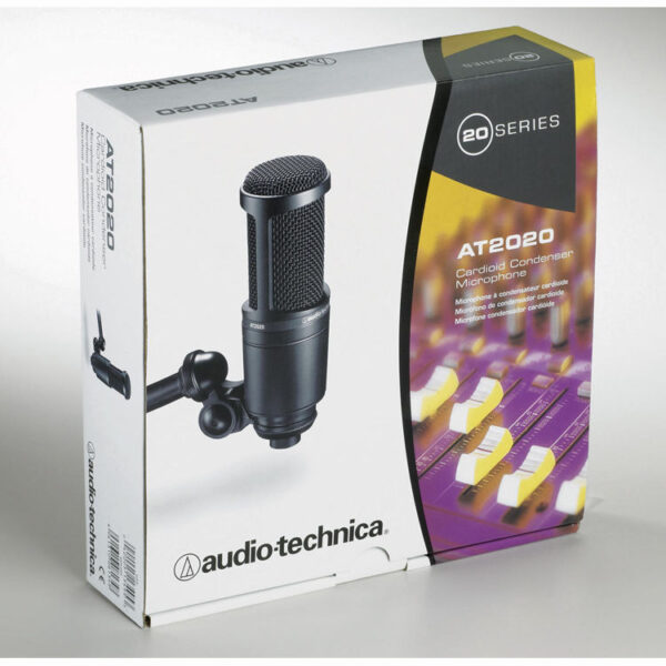Audio-Technica AT2020 Cardioid Condenser Studio Microphone 215137 Black Friday Digital DJ Gear