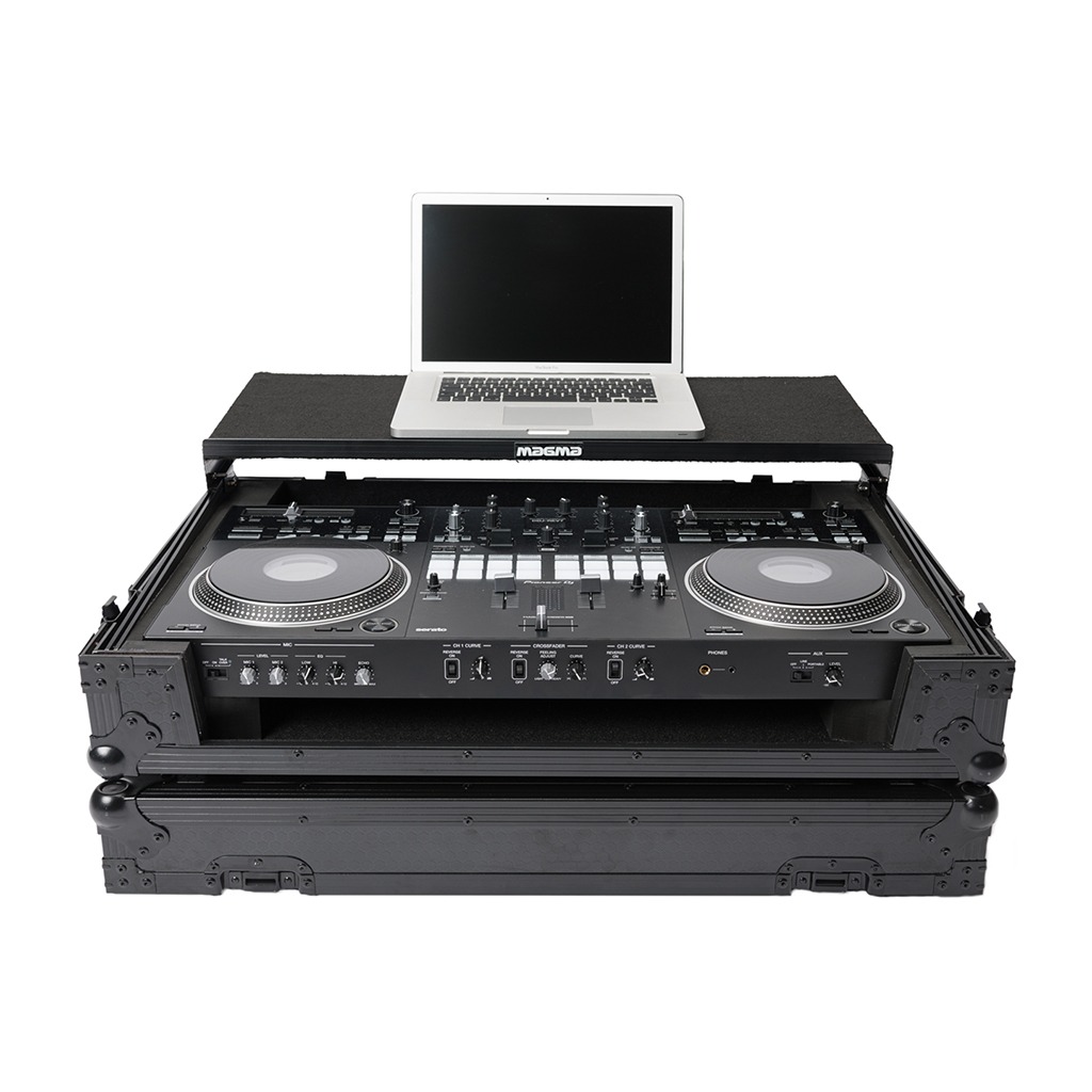 Magma DJ Controller Workstation DDJ-REV7 w/ Wheels Black 1287307 Cases Digital DJ Gear