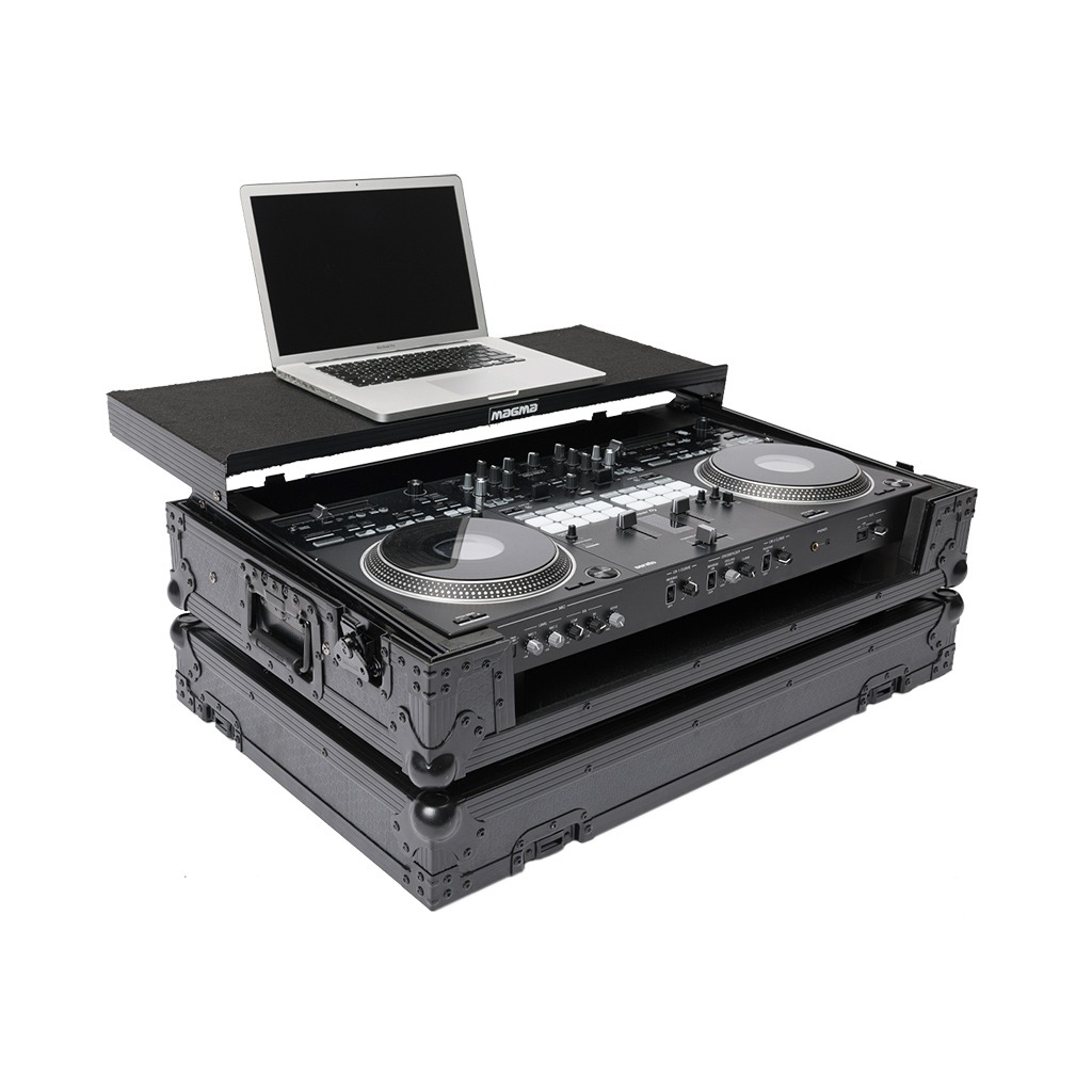 Magma DJ Controller Workstation DDJ-REV7 w/ Wheels Black 1287308 Cases Digital DJ Gear